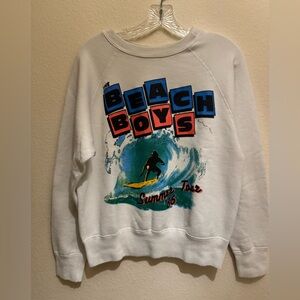 New Madeworn The Beach Boys shrunken sweatshirt never worn.